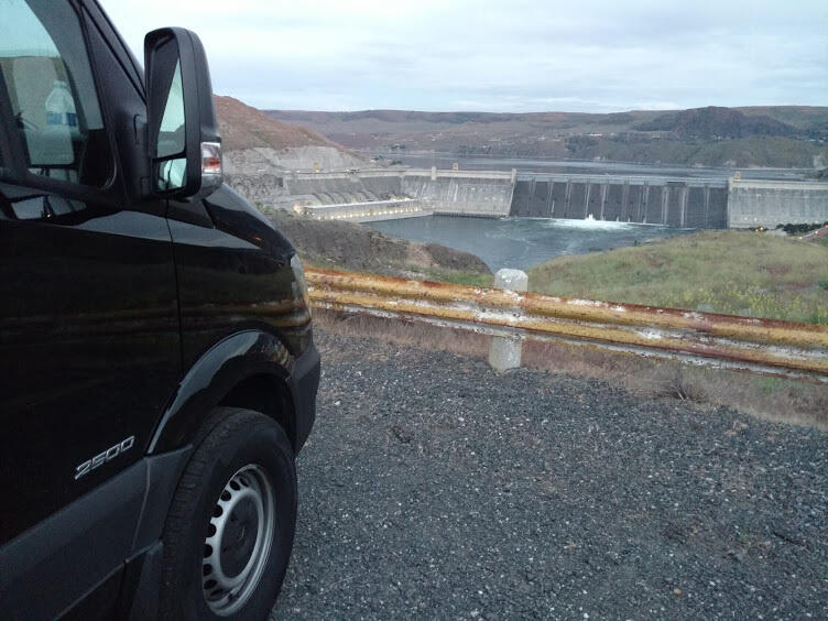 Sprinter Discovery Vanlife Photo Grand Coulee Dam
