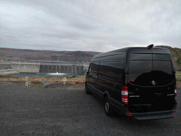 Sprinter Discovery Vanlife Photo Grand Coulee Dam