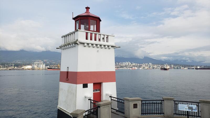 Sprinter Discovery Vanlife Photo Stanley Park Brockton Point Lighthouse